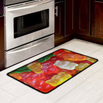 Sweet Gummy Bear Print Kitchen Mat