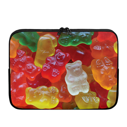 Sweet Gummy Bear Print Laptop Sleeve