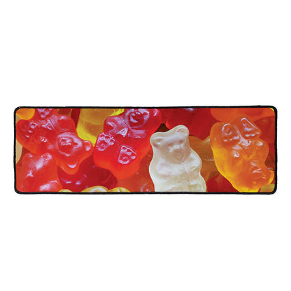 Sweet Gummy Bear Print Long Kitchen Mat
