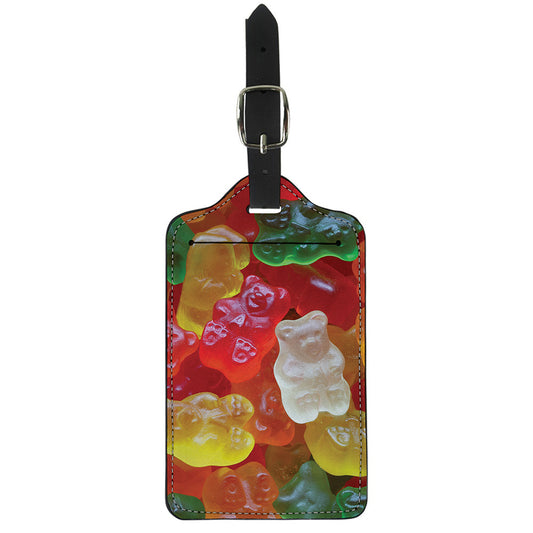 Sweet Gummy Bear Print Luggage Tag