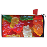 Sweet Gummy Bear Print Mailbox Cover
