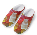 Sweet Gummy Bear Print Mesh Casual Shoes