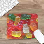 Sweet Gummy Bear Print Mouse Pad