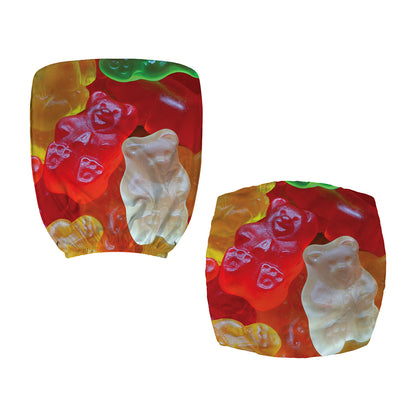 Sweet Gummy Bear Print Office Chair Cover