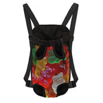 Sweet Gummy Bear Print Pet Carrier Backpack