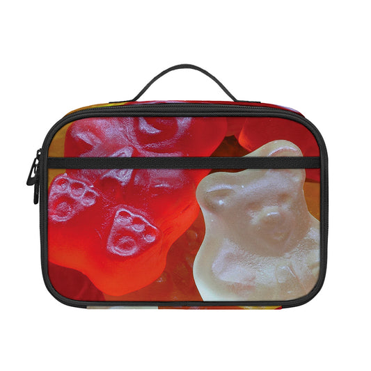 Sweet Gummy Bear Print Portable Lunch Bag