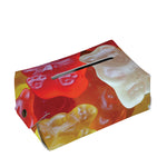 Sweet Gummy Bear Print Rectangle Tissue Box Cover