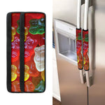 Sweet Gummy Bear Print Refrigerator Handle Covers
