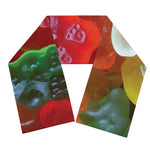 Sweet Gummy Bear Print Scarf
