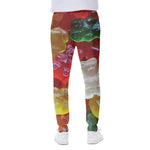 Sweet Gummy Bear Print Scuba Joggers