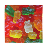 Sweet Gummy Bear Print Silk Bandana