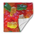 Sweet Gummy Bear Print Silk Bandana