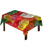 Sweet Gummy Bear Print Tablecloth