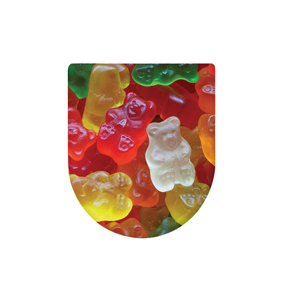 Sweet Gummy Bear Print Toilet Lid Cover