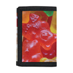 Sweet Gummy Bear Print Trifold Wallet