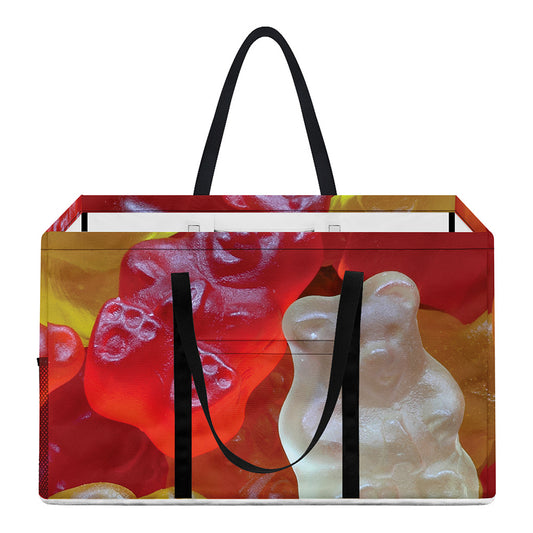 Sweet Gummy Bear Print Utility Tote Bag