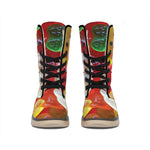 Sweet Gummy Bear Print Winter Boots