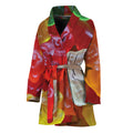 Sweet Gummy Bear Print Women's Bathrobe