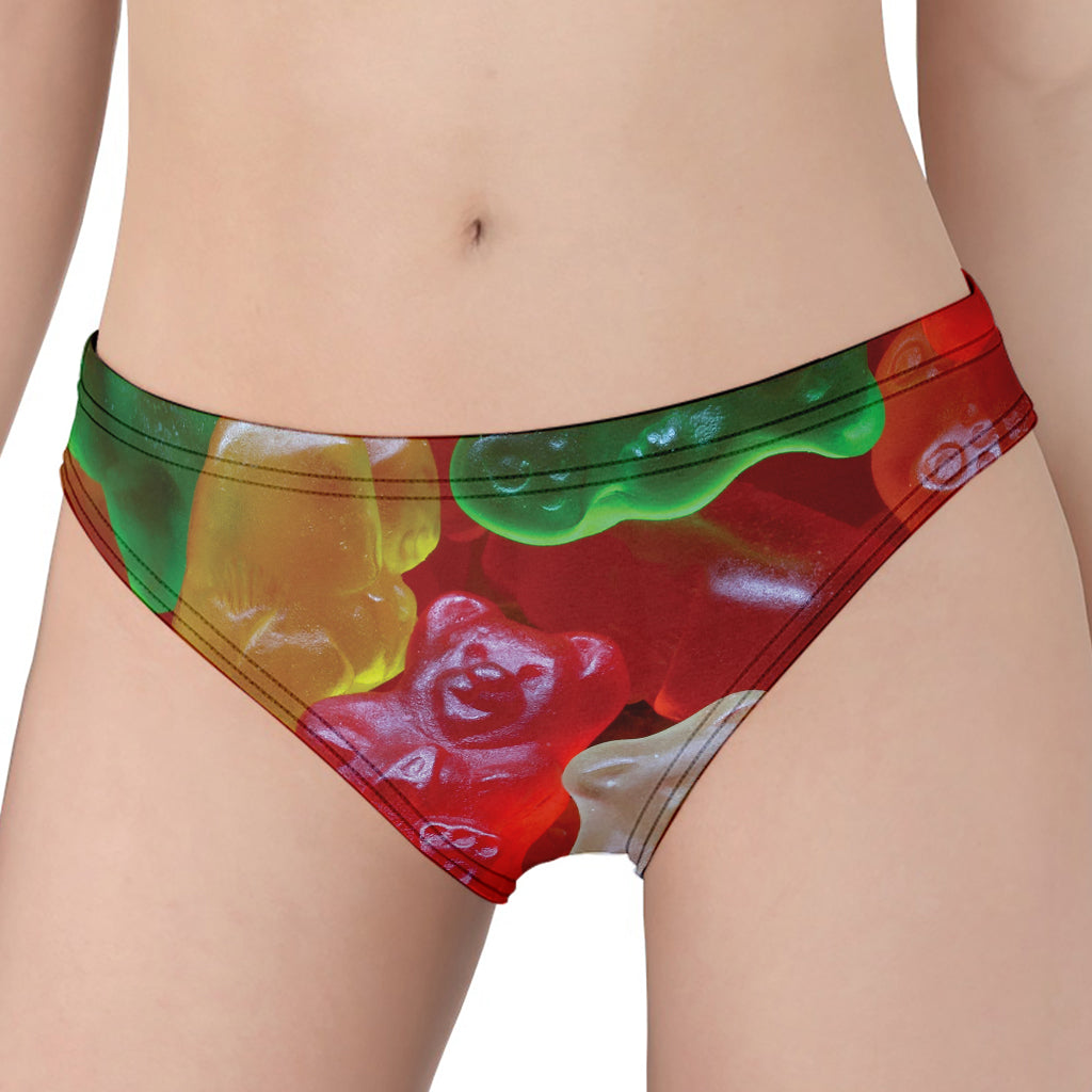 Sweet Gummy Bear Print Women's Panties