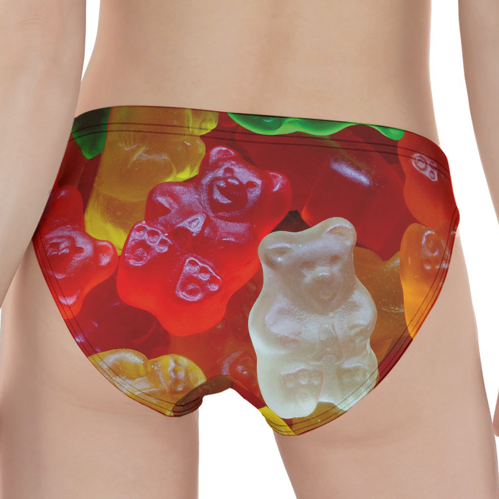 Sweet Gummy Bear Print Women's Panties