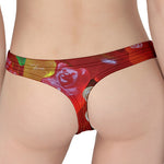 Sweet Gummy Bear Print Women's Thong