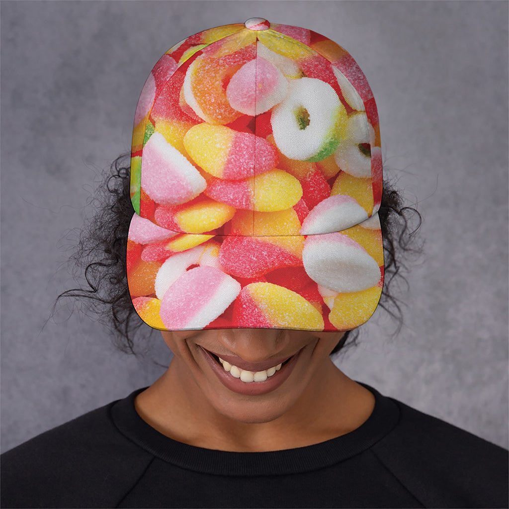 Sweet Gummy Print Baseball Cap