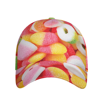 Sweet Gummy Print Baseball Cap