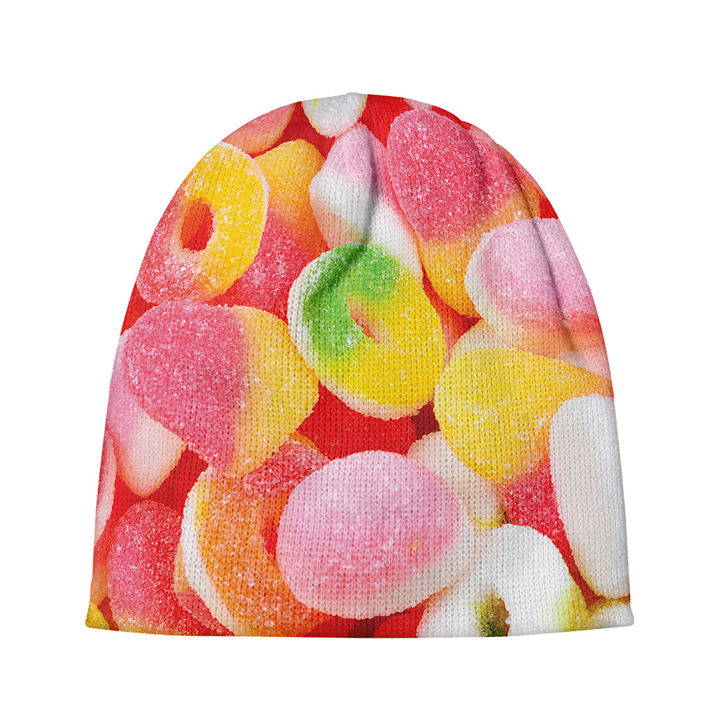 Sweet Gummy Print Beanie