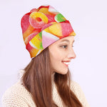 Sweet Gummy Print Beanie