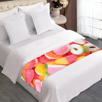 Sweet Gummy Print Bed Runner