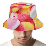 Sweet Gummy Print Bucket Hat