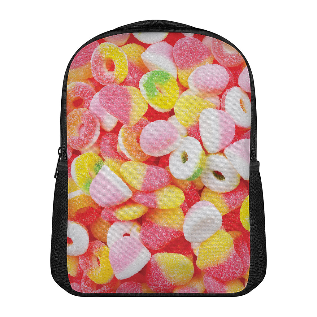 Sweet Gummy Print Casual Backpack