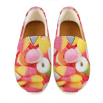 Sweet Gummy Print Casual Shoes