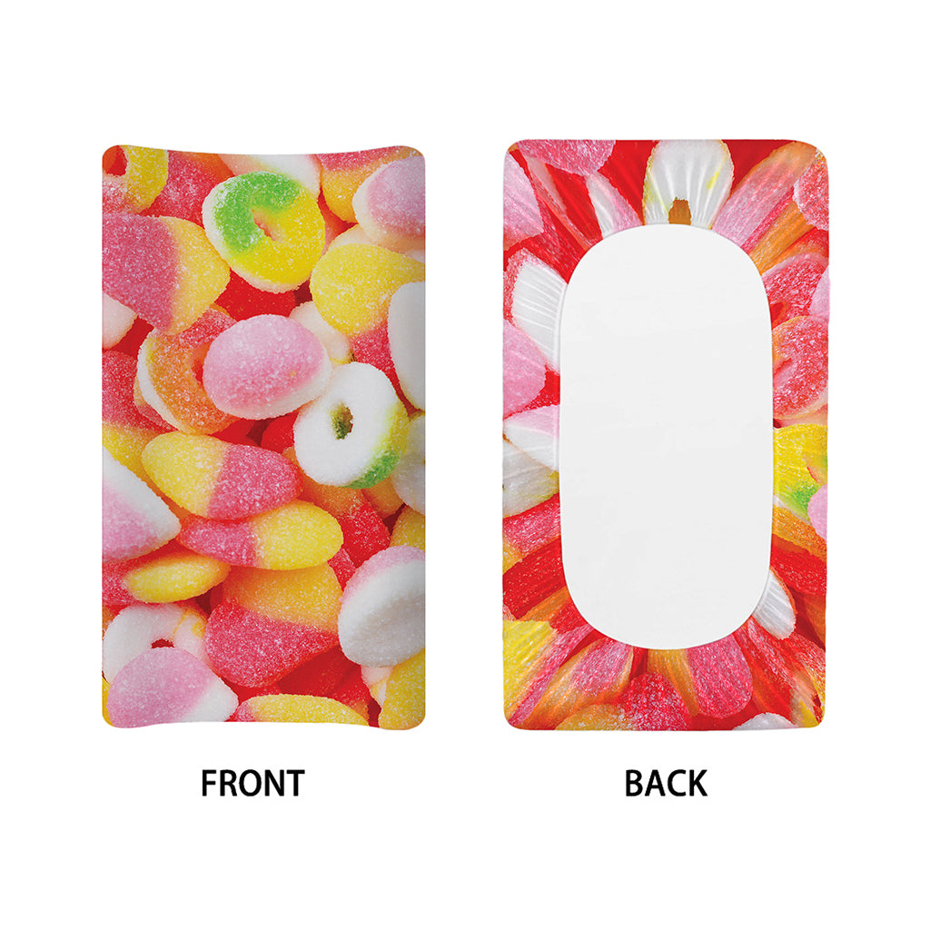 Sweet Gummy Print Changing Pad Cover