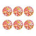 Sweet Gummy Print Coaster Set