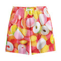 Sweet Gummy Print Cotton Shorts