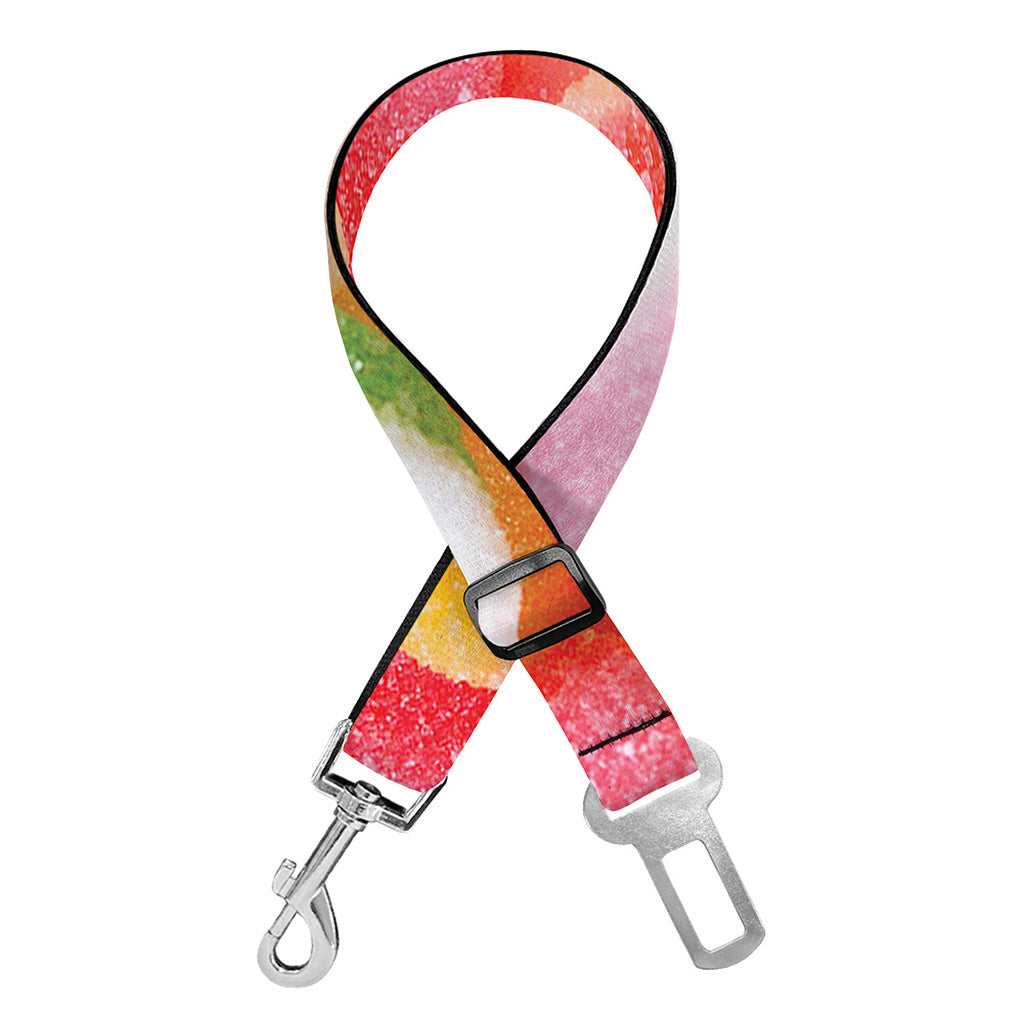 Sweet Gummy Print Dog Seat Belt
