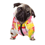 Sweet Gummy Print Dog Zip Up Hoodie