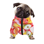 Sweet Gummy Print Dog Zip Up Jacket