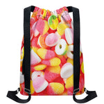 Sweet Gummy Print Drawstring Backpack