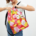 Sweet Gummy Print Drawstring Backpack