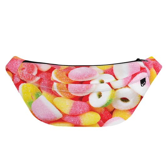 Sweet Gummy Print Fanny Pack