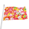 Sweet Gummy Print Flag