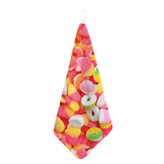 Sweet Gummy Print Hand Towel