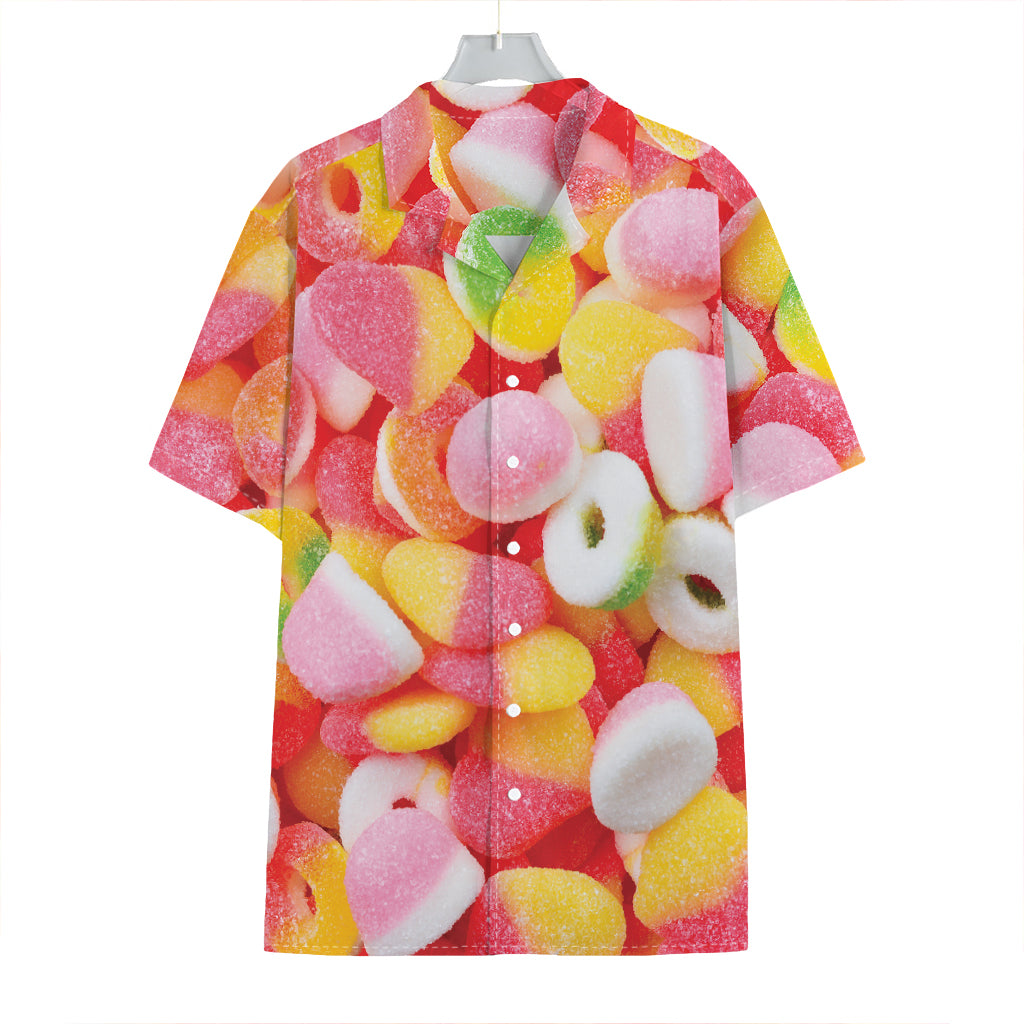 Sweet Gummy Print Hawaiian Shirt