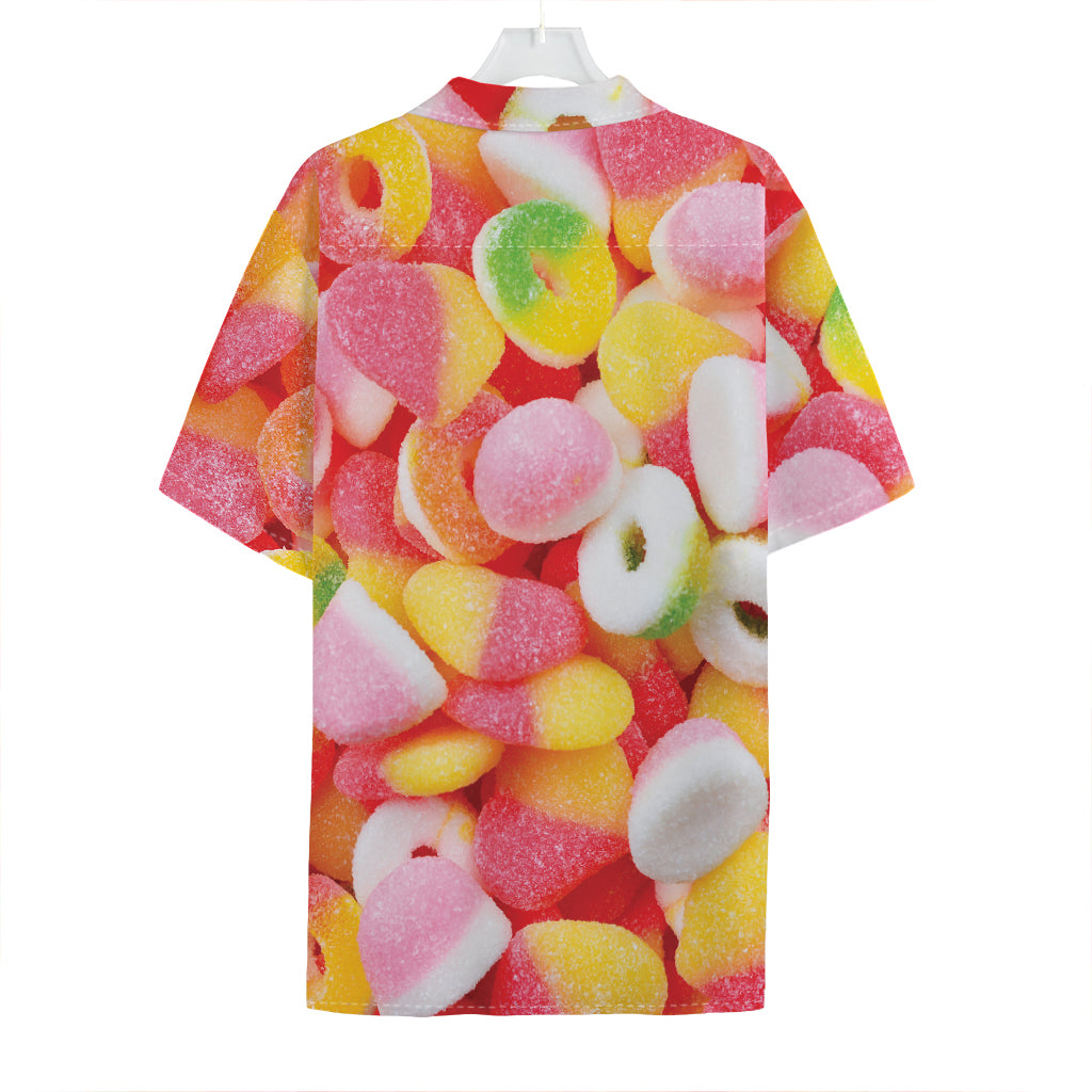Sweet Gummy Print Hawaiian Shirt