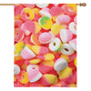 Sweet Gummy Print House Flag