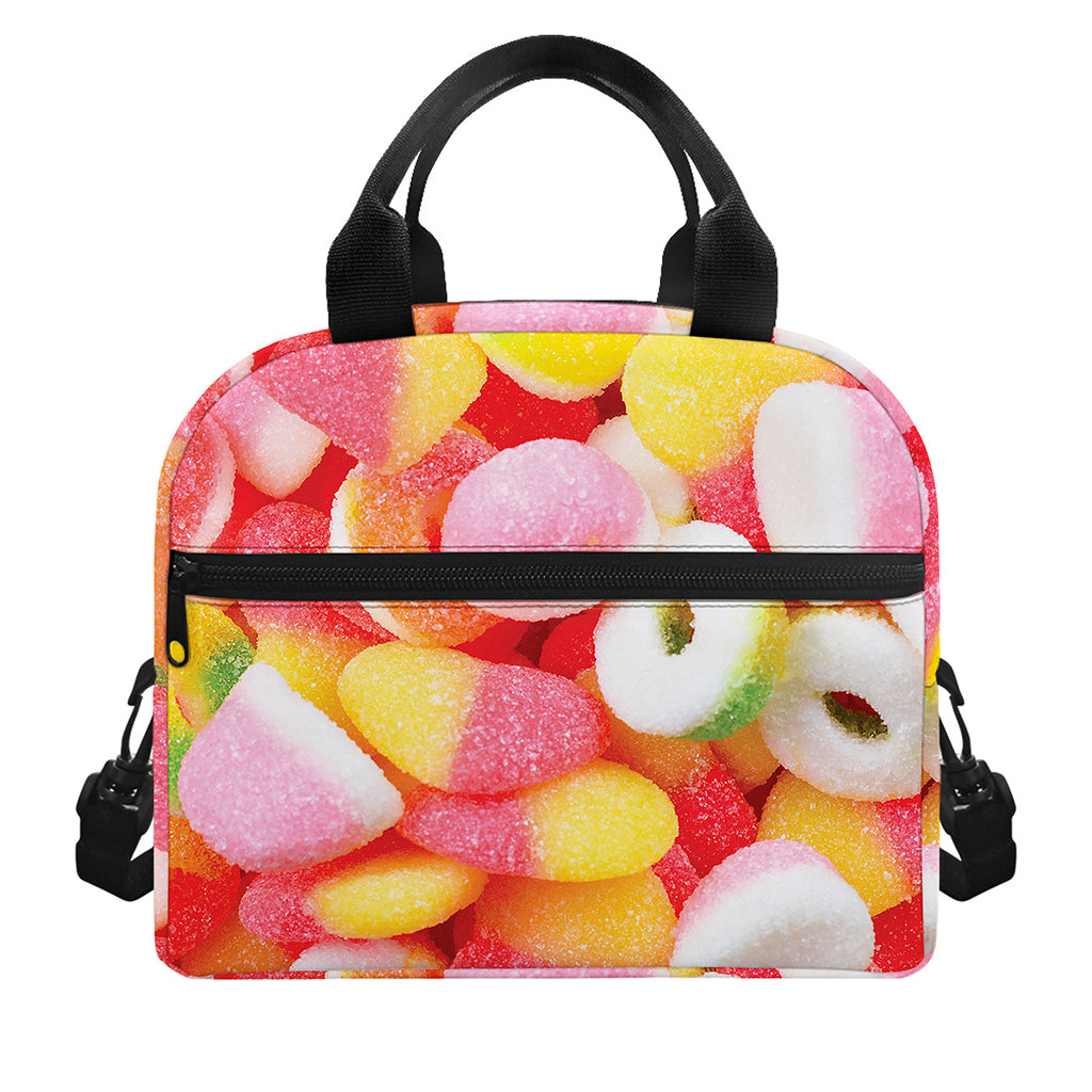 Sweet Gummy Print Insulated Lunch Bag