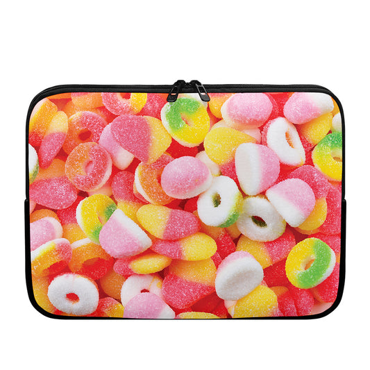 Sweet Gummy Print Laptop Sleeve