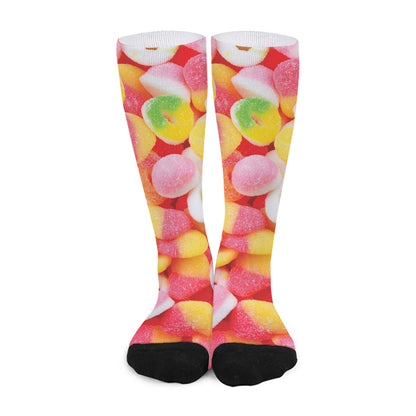 Sweet Gummy Print Long Socks